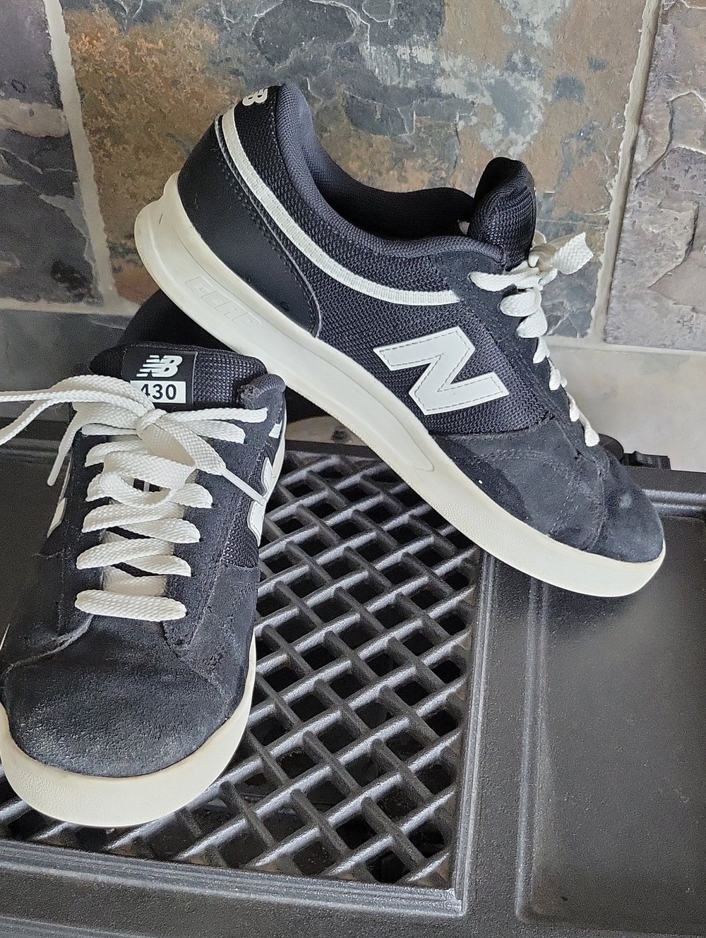 New Balance 430 B/W Skate Shoe